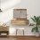 VidaXL vidaXL Dressing Table Brown 83 x 40 x 70 cm Engineered Wood 4