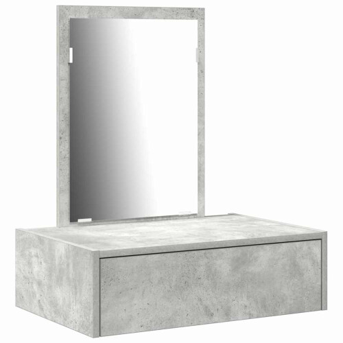 VidaXL vidaXL Dressing Table with Drawer Grey 60 x 40 x 70 cm Engineered Wood 1