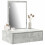 VidaXL vidaXL Dressing Table with Drawer Grey 60 x 40 x 70 cm Engineered Wood 3