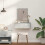 VidaXL vidaXL Dressing Table with Drawer Grey 60 x 40 x 70 cm Engineered Wood 4