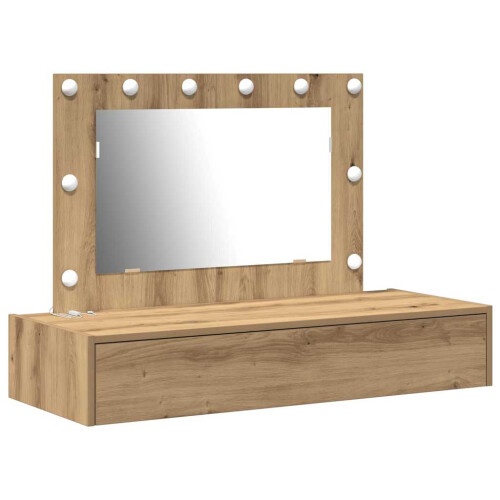 VidaXL vidaXL Dressing Table Brown 100 x 40 x 70 cm Engineered Wood 1