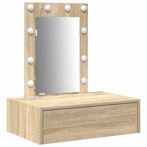 VidaXL vidaXL Dressing Table Brown 60 x 40 x 70 cm Engineered Wood 1
