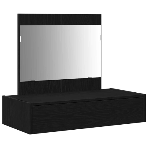 VidaXL vidaXL Dressing Table Black 83 x 40 x 70 cm Engineered Wood 1