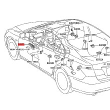 84040-33070 Przycisk Sterowania Przednią Lewą Szybą Elektryczną do Lexusa ES240 350 2006-2012