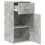 VidaXL vidaXL Sideboard with Drawer Concrete Grey 38 x 34 x 75 cm 5