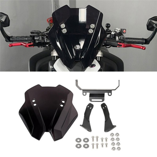 Motorcycle Windscreen Windshield for  450NK NK300 Wind Screen Deflector Shield with Bracket 1