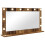 VidaXL vidaXL Vanity Mirror Rectangular with Mirror Old Wood 100 x 55 x 18 cm 2