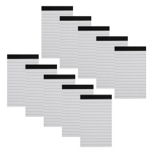 10 St Handskriftslinje Notebook Pocket Notebook Refill A7 Memo Book Refill med 30 Ark Fodrade Kontorsmaterial