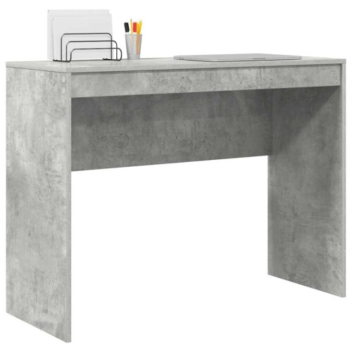 VidaXL vidaXL Desk Concrete Grey 100 x 40 x 76 cm 2