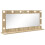 VidaXL vidaXL Vanity Mirror Rectangular Sonoma Oak 100 x 45 x 18 cm 2