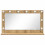 VidaXL vidaXL Vanity Mirror Rectangular Artisan Oak 80 x 45 x 18 cm 4