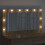 VidaXL vidaXL Vanity Mirror Rectangular Sonoma Oak 100 x 55 x 18 cm 3