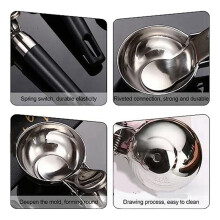 2X Ice Cream-Scoop,Ice Cream-Scooper with Trigger Release, Metal Cookie Scoops, Iceream Scoop Spoon