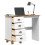 VidaXL vidaXL Writing Desk ASKIM White 95 x 40 x 75 cm Solid Pine Wood 3