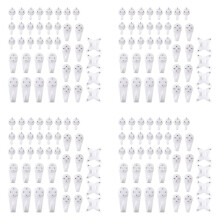 160St Osynliga Spikskruvar Väggkrokar Bildhängare SpårlöS Fotokrok MultifunktionsbildmåLarramhängare