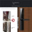 TT Lock  Fingerprint Lock Electric Door Lock with Mirror APP Remote Control Access Methods RFID Card Key Lock 1