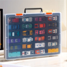 1/64 Scale Toy Car Storage Box Compatible with and , Portable Storage Box for 24 Small Car Models