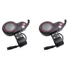 2X QS-S4 48V-60V Thumb Throttle LCD Display Meter for Zero 8 9 10 8X 10X Electric Scooter 6PIN Display Accessories