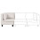 Beliani Corner Seat UNSTAD Fabric Light Beige 2