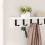 VidaXL vidaXL Wall-Mounted Coat Rack Wall-mounted White 60 x 10.5 x 10.5 cm 4