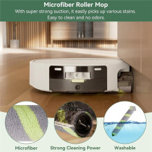 Conjunto de 21 Peças de Reposição para Aspirador Robô para Max 705 Combo / 706 Combo: Escova, Saco, Filtro, Rolo e Esfregão.