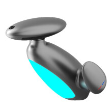 Robinet de Lavabo à del, 4 Modes, Pivotant à 360, Extractible, Sensible à la Température, Anti-Goutte, Interrupteur Eau Chaude/Froide B