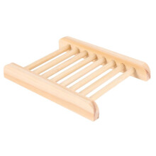 3X Boite de Savon en Bois Porte-Savon en Bois 12 X 9 X 1.7cm