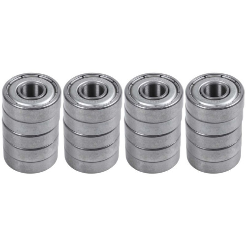 607Z 7 x 19 x 6mm Double Shielded Deep   Bearings 20 Pcs