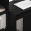VidaXL vidaXL Desk Black Oak 60 x 50 x 76 cm 4