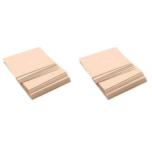 40PCS Classical  Blank  Paper Window Envelopes Wedding Invitation Envelope Gift Envelope(Brown)
