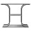 VidaXL vidaXL Console Table Grey Sonoma 101 x 35 x 80.5 cm Engineered Wood 5