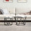 VidaXL vidaXL Side Table Set 2 pcs Grey Sonoma Engineered Wood and Steel 4