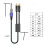 6.35mm to 2RCA Cable 6.35mm to 2RCA Computer-10m Black 3