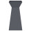 VidaXL vidaXL Pillar Planter Anthracite 35 x 35 x 73 cm 5