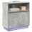 VidaXL vidaXL LED Sideboard Concrete grey 71 x 34.5 x 75 cm Engineered Wood 3