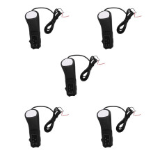 5X Auto Lenk Rad Tasten Fernbedienung Leuchtet Auto Navigation Dvd / 2 Din Android Drahtlose Universal Fernbedienung