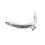 15 Metal Frames Snap Clasp Arch Pattern Coin Style Purse Silver 8
