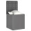 VidaXL vidaXL Storage Box Light Grey 55 x 53 x 57 cm Polypropylene 2