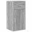 VidaXL vidaXL Sideboard with Drawer Grey Sonoma 38 x 34 x 75 cm 2