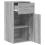 VidaXL vidaXL Sideboard with Drawer Grey Sonoma 38 x 34 x 75 cm 5