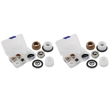 2X 244194 Kit de Válvulas de Embalagem de Reparo da Bomba Compatível com 295 390 395 490 495 595 Pistolas de Pintura Sem Ar