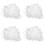 Laboratory Clear White 10UL Lab Liquid Pipette Pipettor Tips 4000 Pcs 1