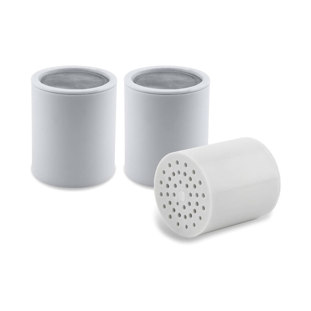 High Output Shower Filter Replacement Filter - Reduces Chemicals & Chlorine, Restores PH Balance, Shimmering Hair, 3PCS