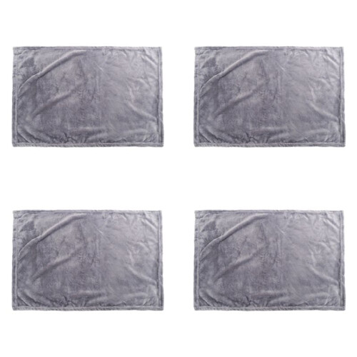 4X Sofá Macio Sala de Estar Quarto Ar Condicionado Cama Cobertor Sofá Cama Bebê Cobertor Cor SóLida