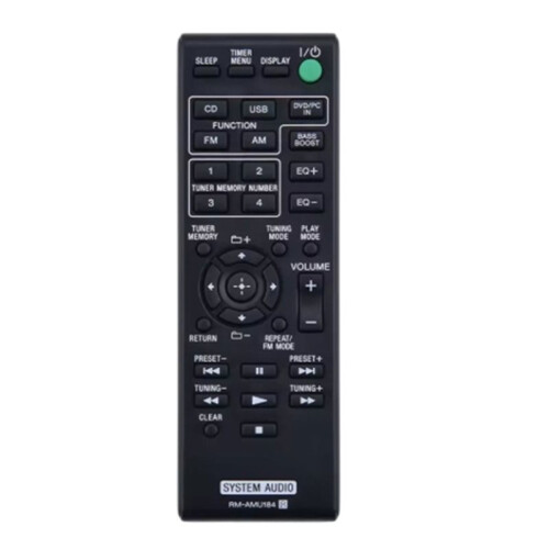 Remote Control for  RM-AMU184  Hi-Fi Audio System Television Controller 1