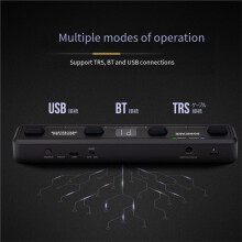 SONICAKE voor POCKET Control Draadloze MIDI-Controller, USB-Host, 4 Voetschakelaars, Oplaadbaar Bladerpedaal voor Muzikanten A