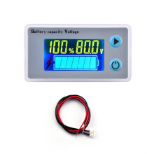 Universal Battery Tester Capacity Voltmeter Tester Charging System Analyzer LCD Display Lead-Acid Indicator Tools 12V