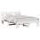 VidaXL vidaXL Bed Frame with Headboard White 150 x 200 cm Solid Pine Wood 2