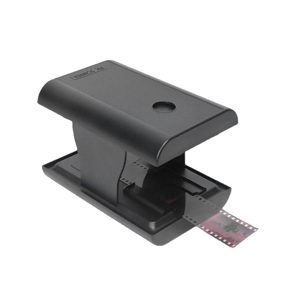 Film Slide Foldable Stand En168 Smartphone Scanner Converter Converts 35Mm/135Mm Slides And Negatives To Jpeg Black/White 4711080039489
