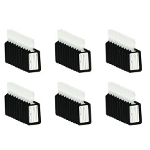 60pcs Luggage Tags Suitcase Label Bag Travel Accessories Black